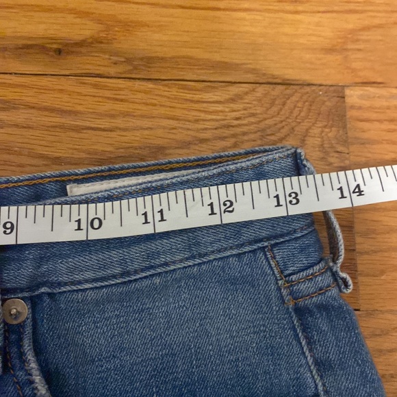 $11 CLEARANCE - Rag & Bone Dre Boyfriend Denim Cutoffs - Picture 8 of 14